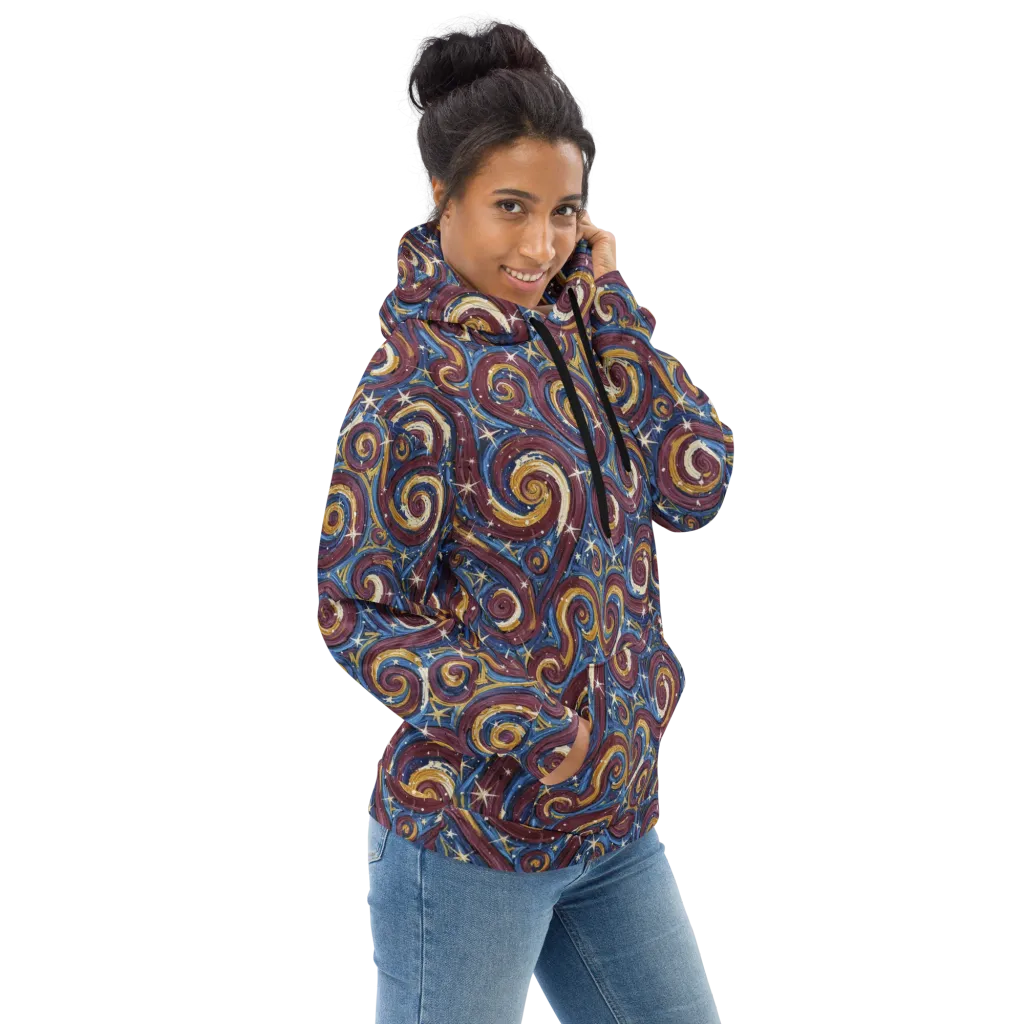 Astral Whorl on Hoodie — Right