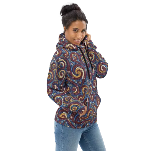 Astral Whorl on a Hoodie