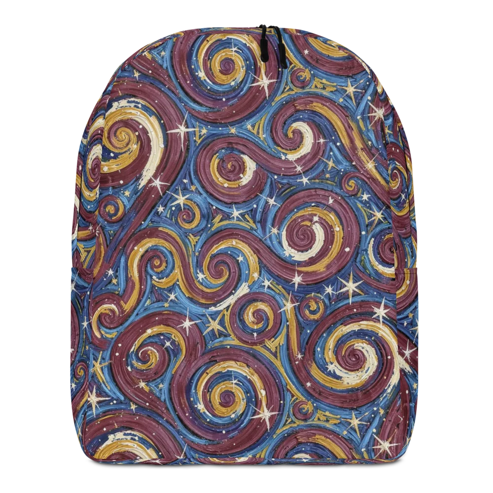 Astral Whorl on Minimalist Backpack — Front
