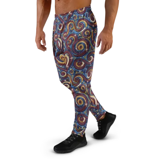 Astral Whorl on a Men's Joggers