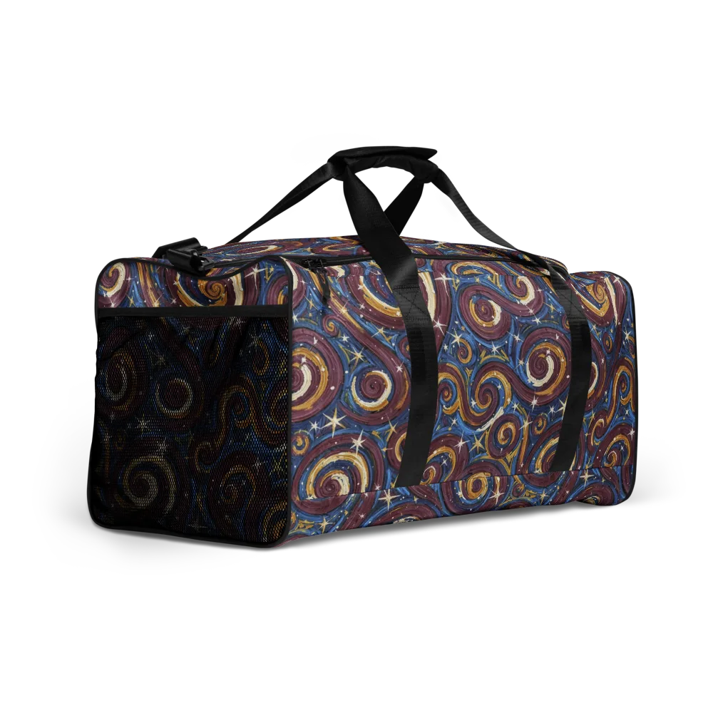 Astral Whorl on Duffle Bag — Right Front