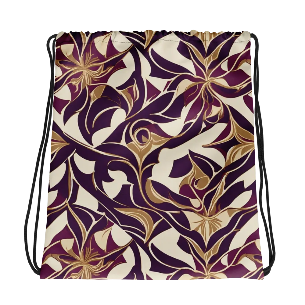 Amethyst Filigree on Drawstring Bag — Photo