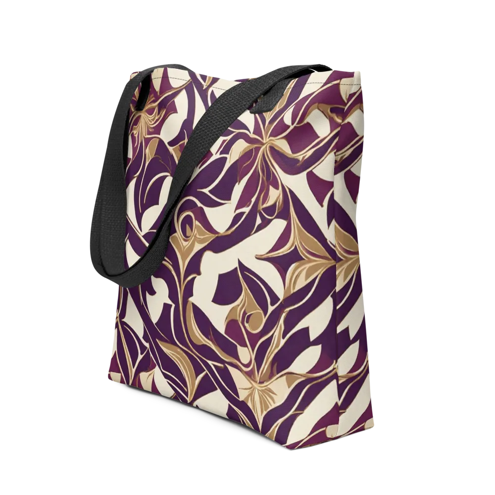 Amethyst Filigree on Tote Bag — Front
