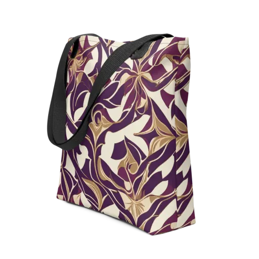 Amethyst Filigree on a Tote Bag