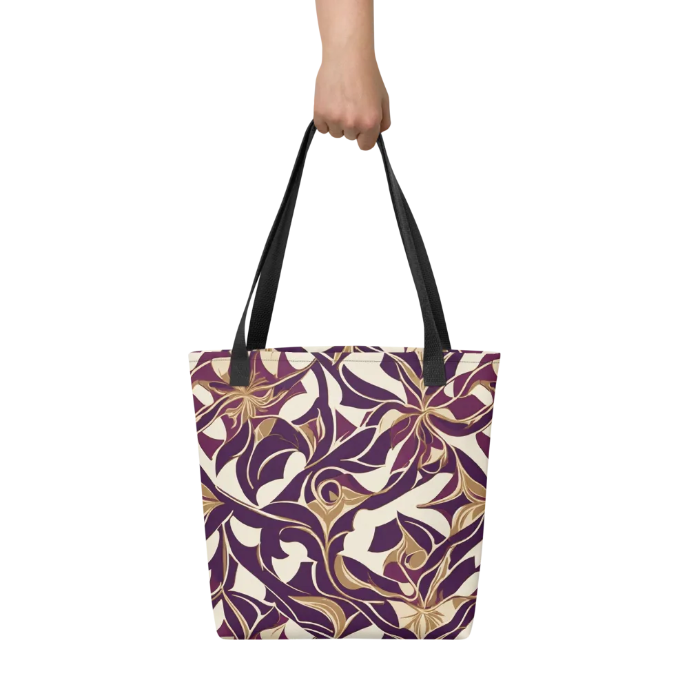 Amethyst Filigree on Tote Bag — Front