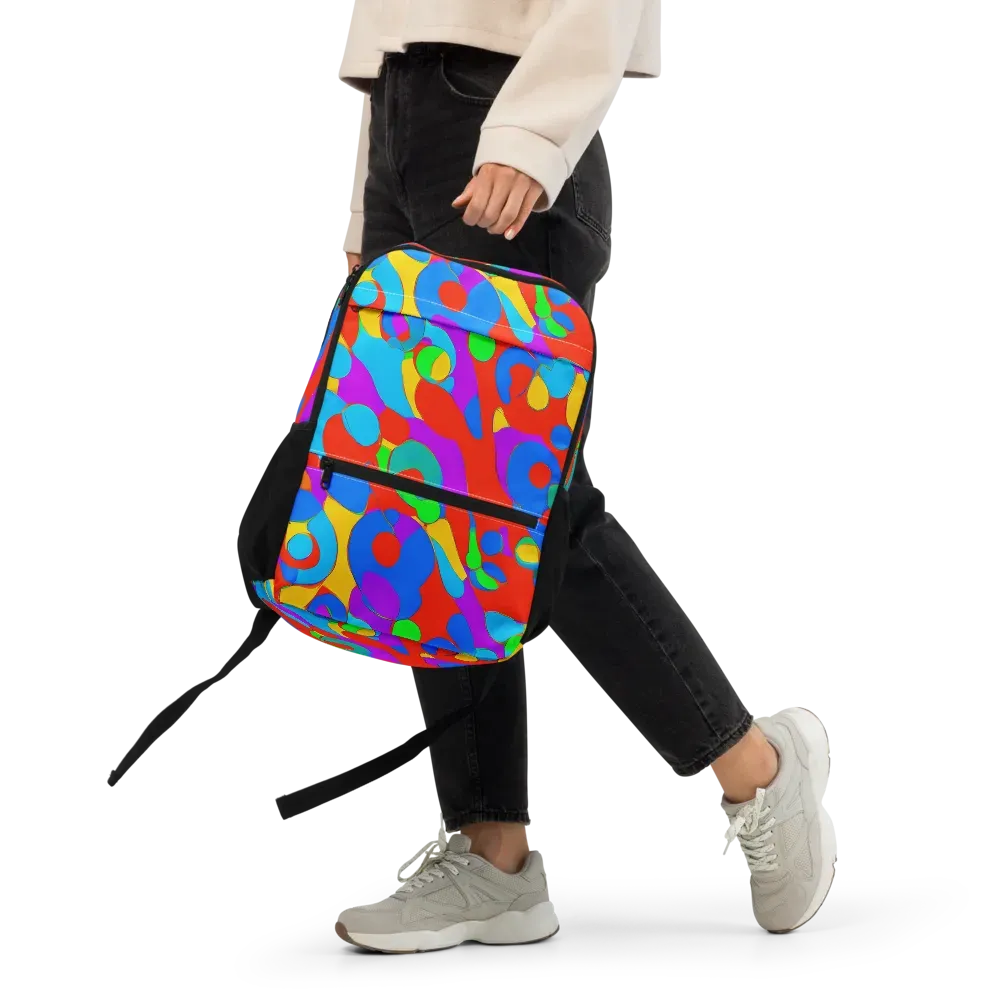 Acid Geometry on Utility Backpack — Front