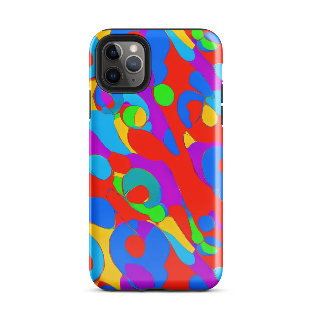 Acid Geometry on Tough Case for iPhone® — Front