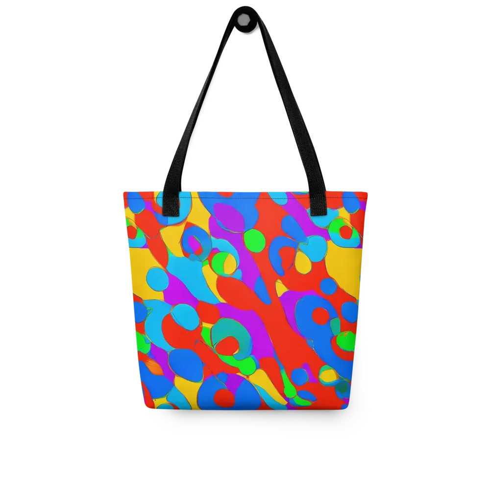 Acid Geometry on Tote Bag — Front