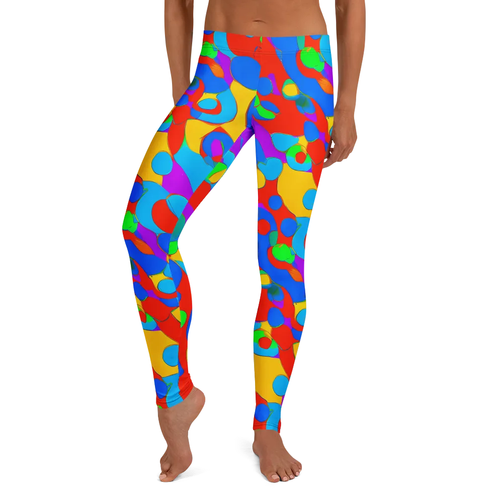 Acid Geometry on Leggings — Front