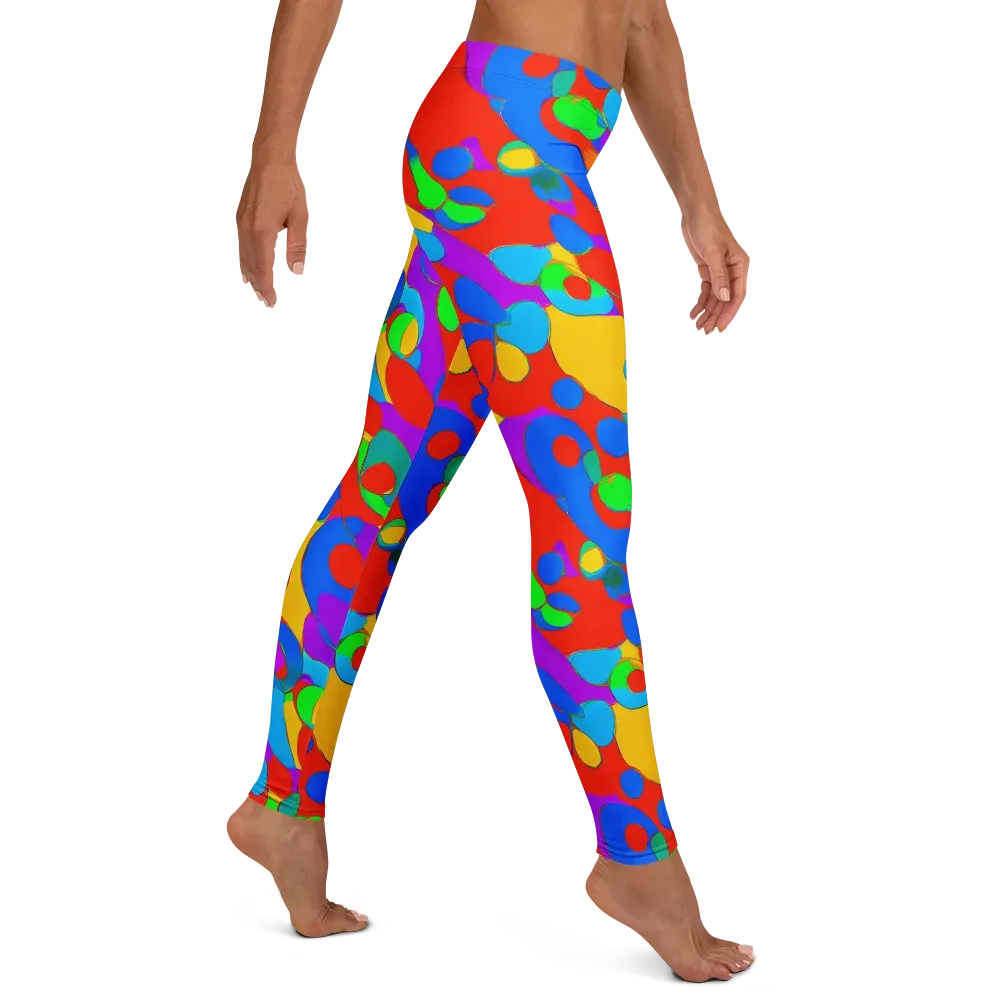 Acid Geometry on Leggings — Right