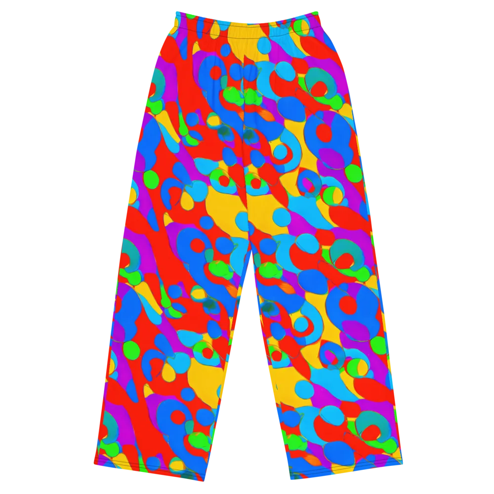 Acid Geometry on Wide-Leg Pants — Front