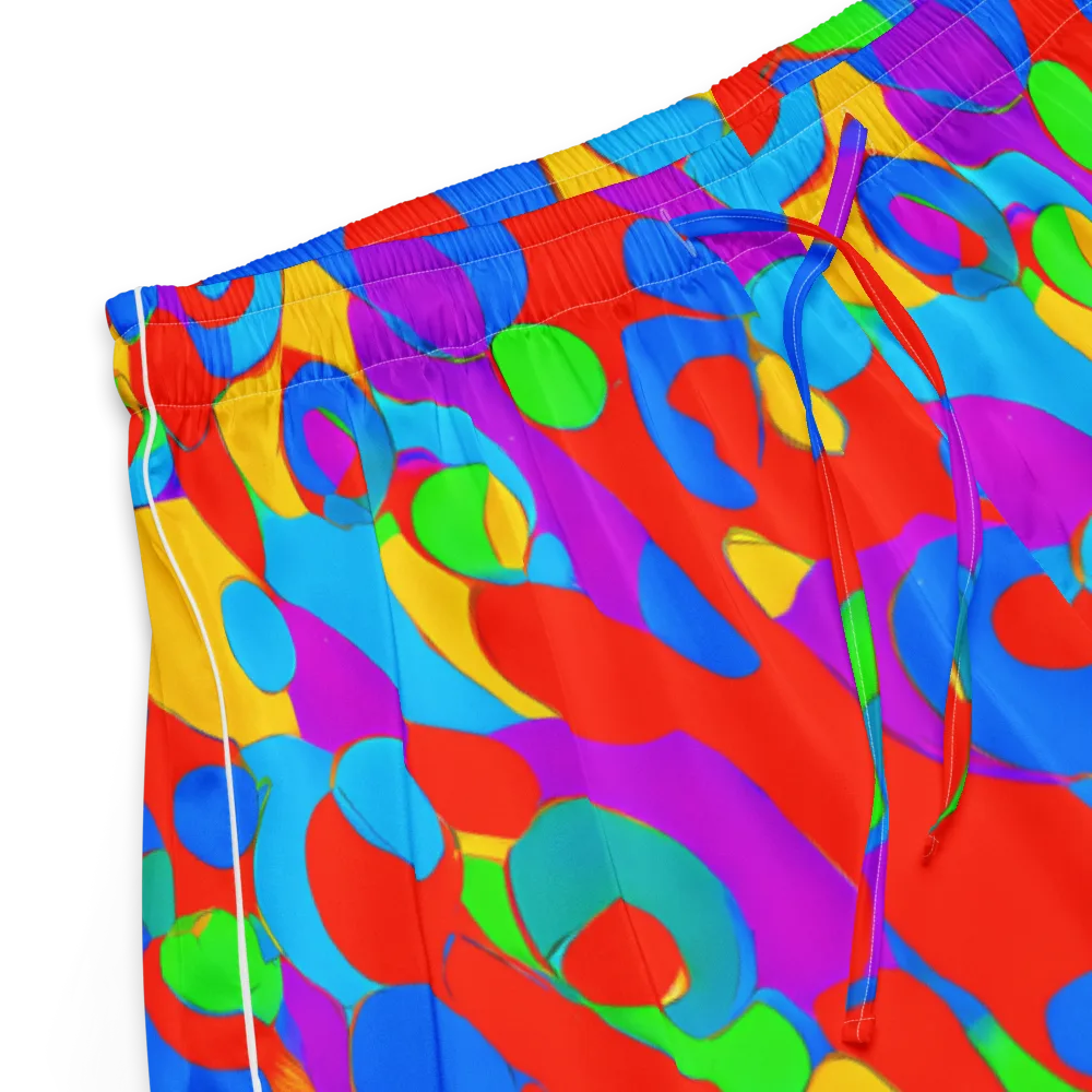 Acid Geometry on Women's Pajama Shorts — Product details