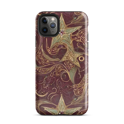 Burgundy Astral on a Tough Case for iPhone®