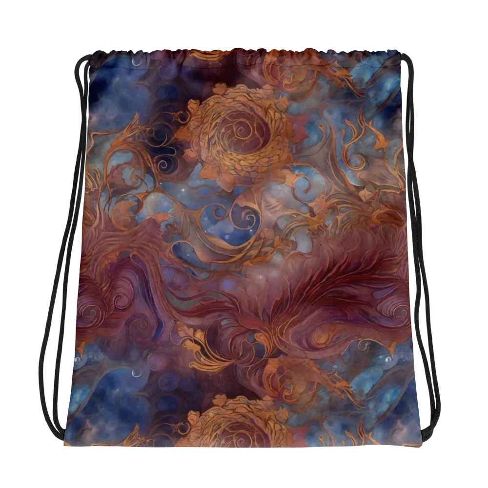 Embervine Reverie on Drawstring Bag — Photo