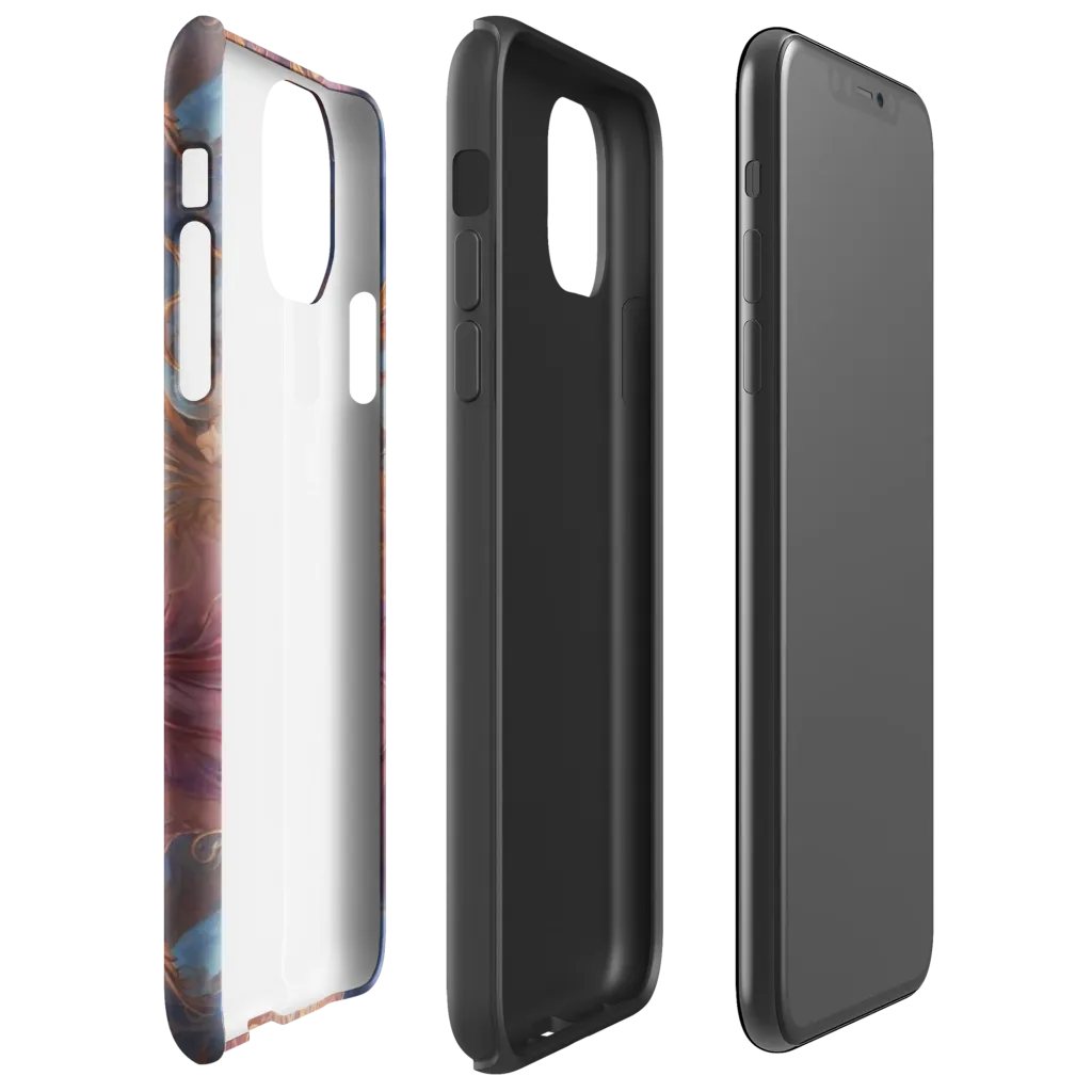 Embervine Reverie on Tough Case for iPhone® — Right