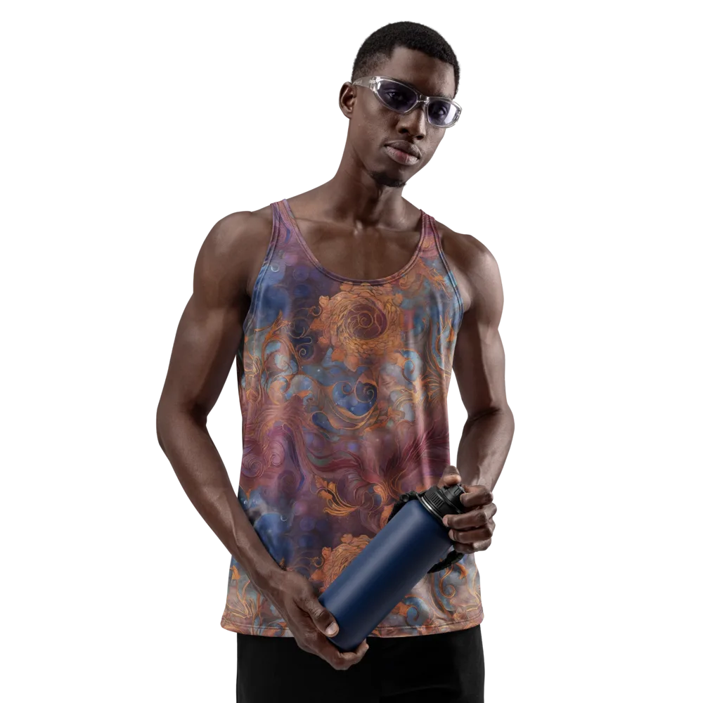Embervine Reverie on Men's Tank Top — Front