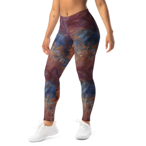 Embervine Reverie on a Leggings