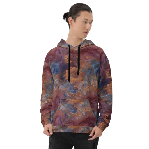 Embervine Reverie on a Hoodie