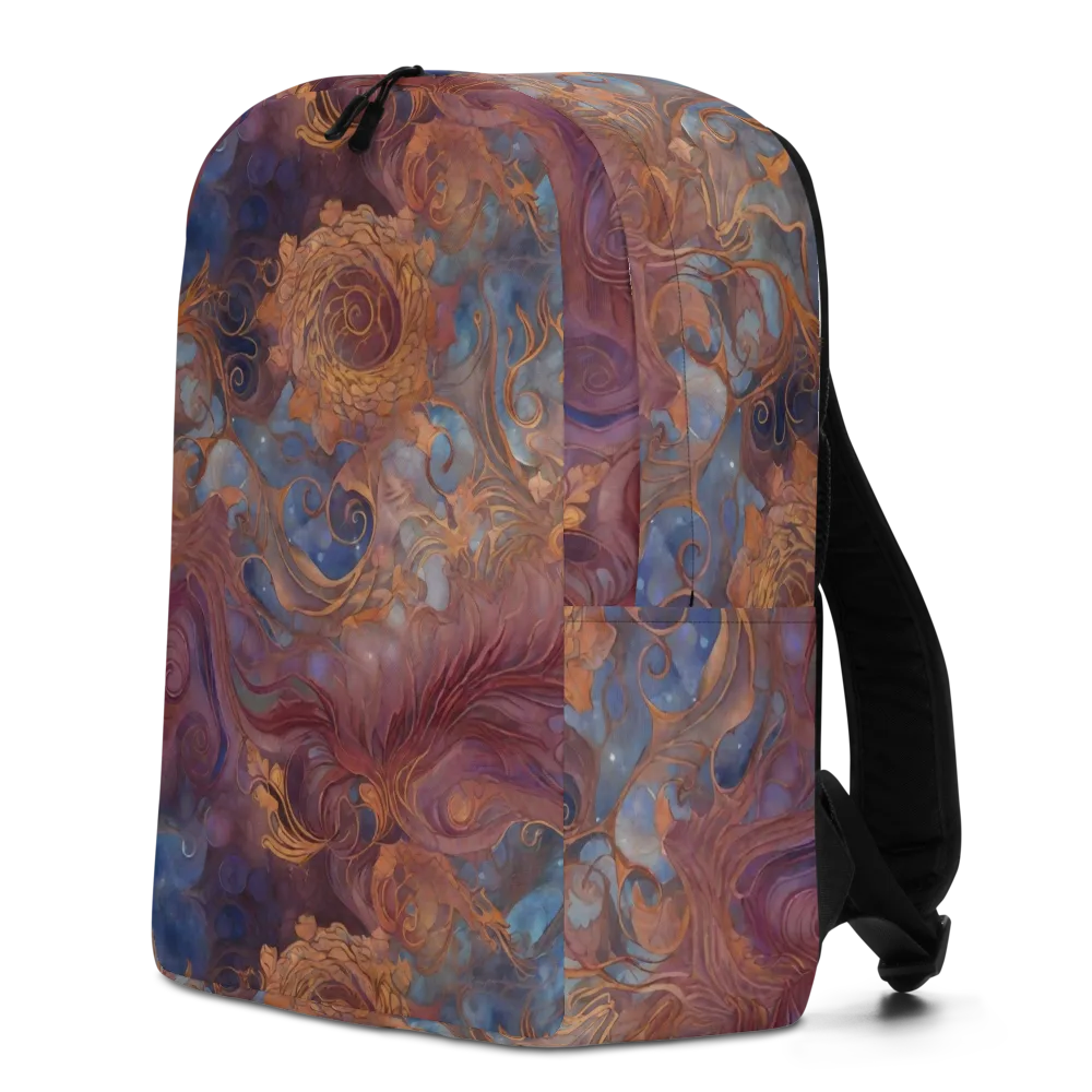 Embervine Reverie on Minimalist Backpack — Left