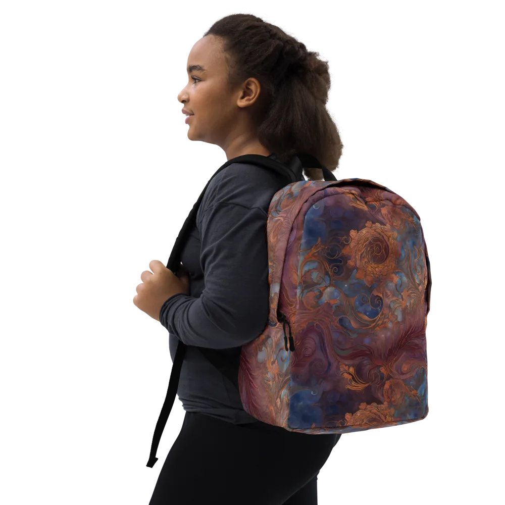 Embervine Reverie on Minimalist Backpack — Right Front