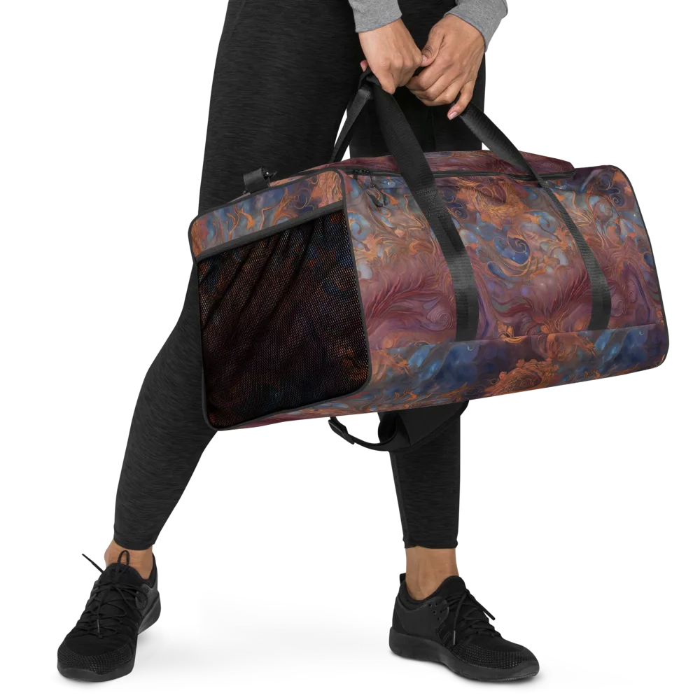 Embervine Reverie on Duffle Bag — Right Front