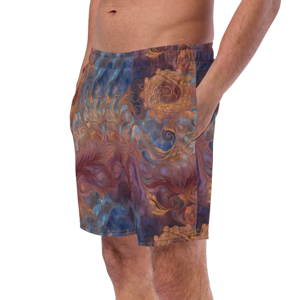 Embervine Reverie on Swim Trunks — Left Front