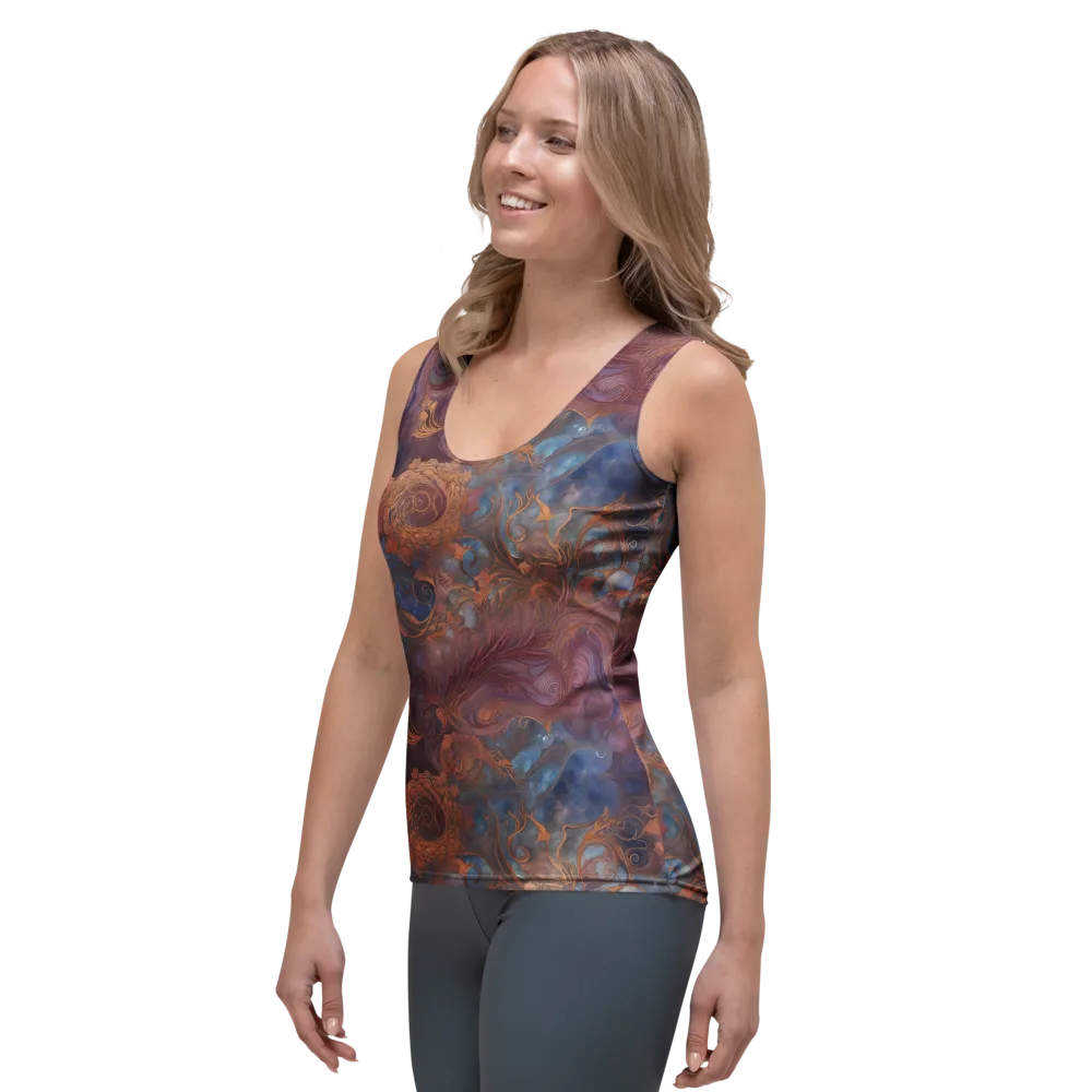 Embervine Reverie on Women's Tank Top — Left Front