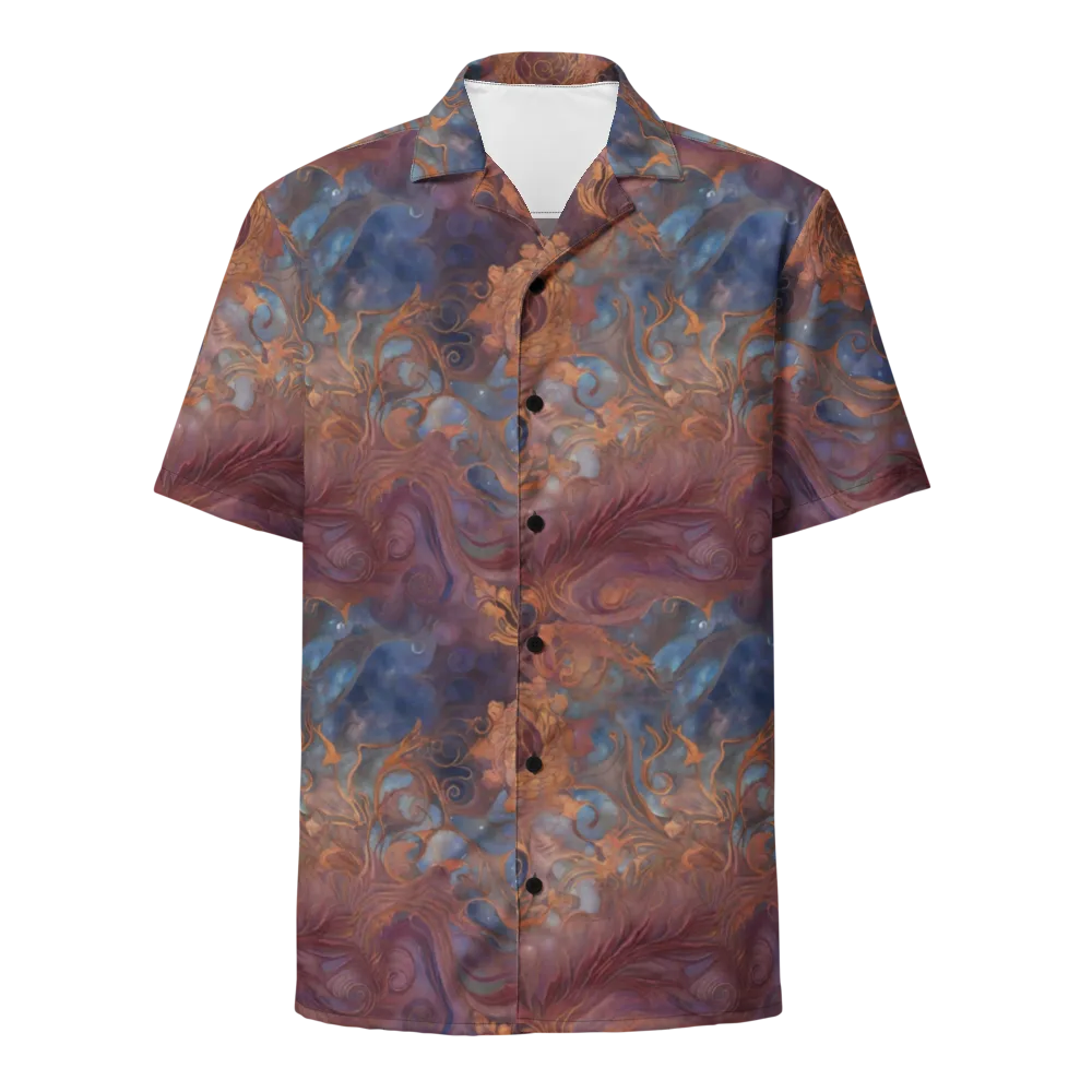 Embervine Reverie on Button Shirt — Front