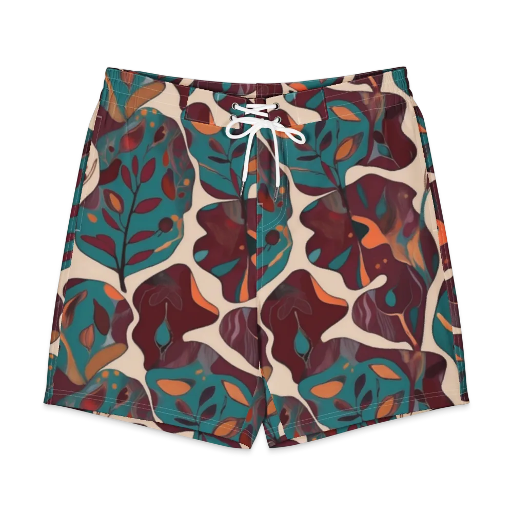 Ember Vine on Men's Board Shorts — Front