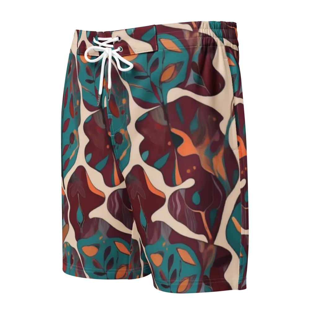 Ember Vine on Men's Board Shorts — Front
