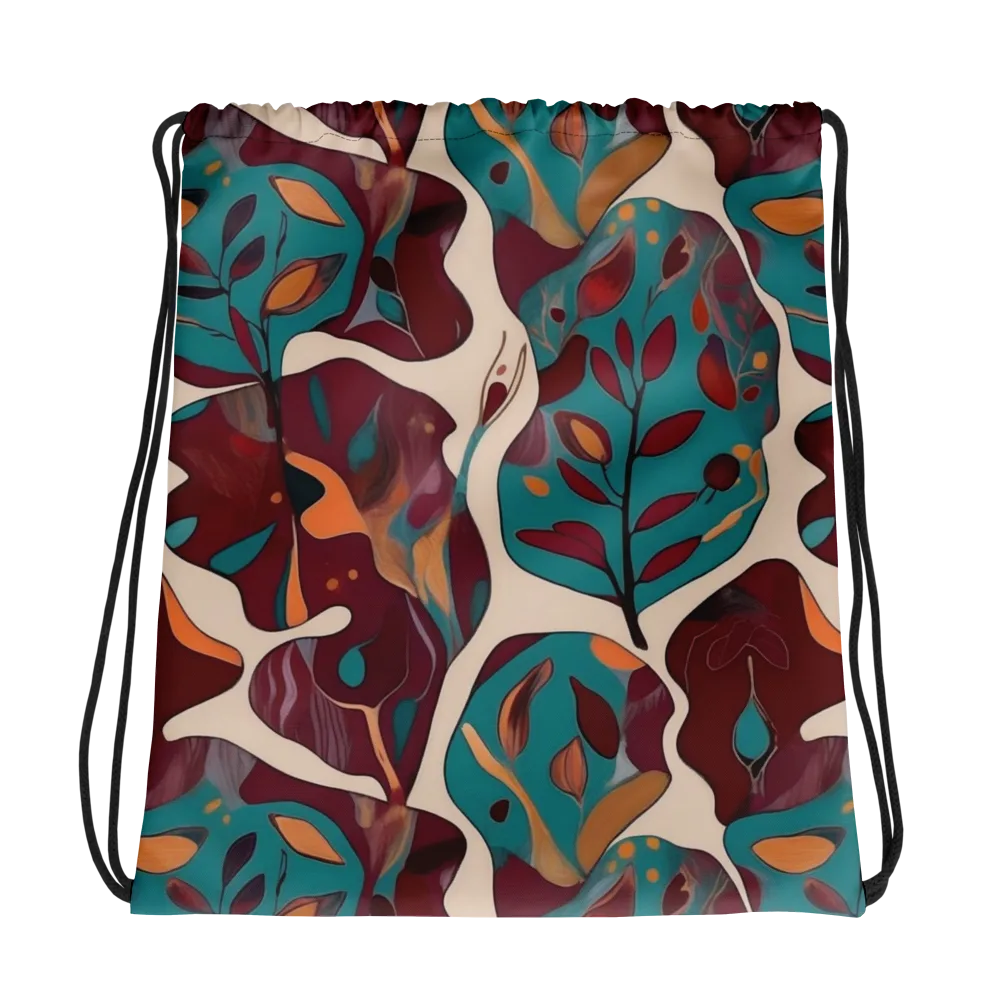 Ember Vine on Drawstring Bag — Photo