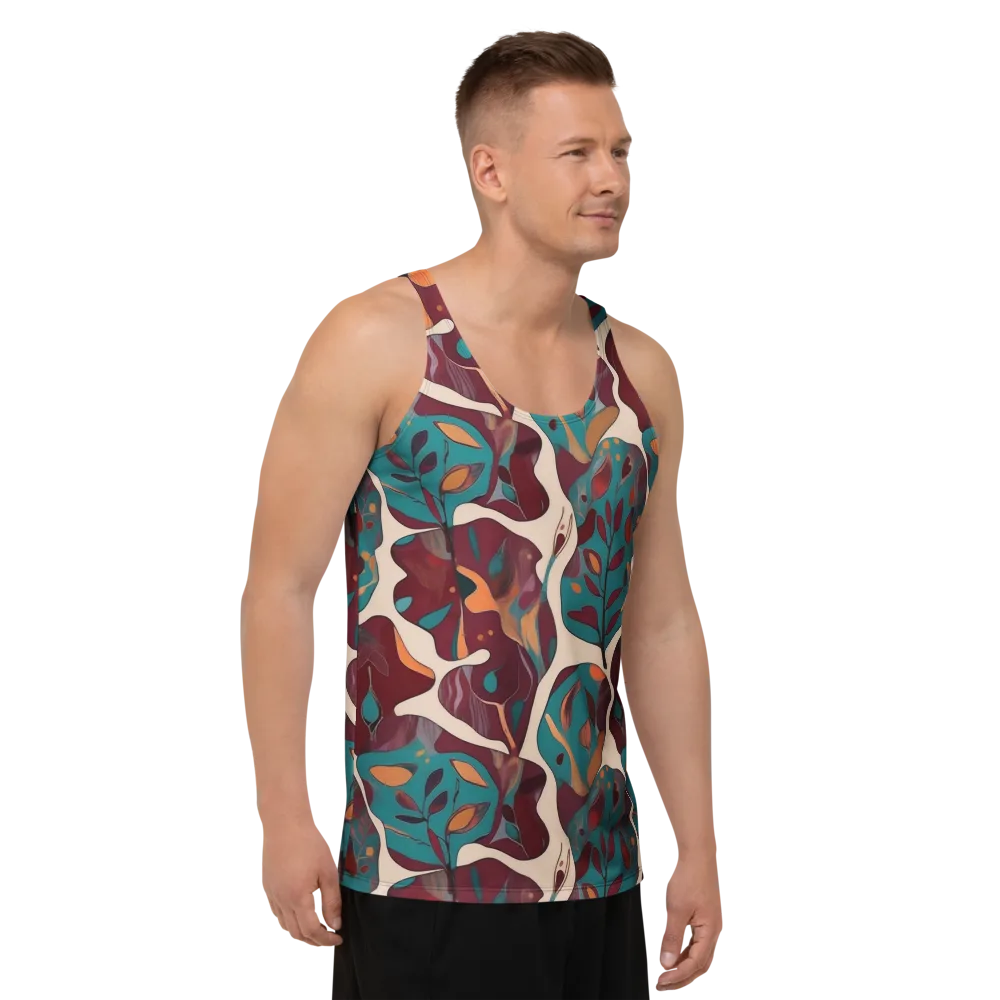 Ember Vine on Men's Tank Top — Right Front