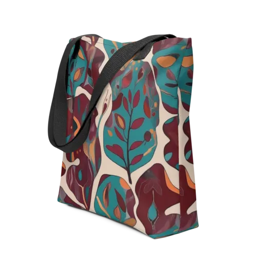 Ember Vine on a Tote Bag
