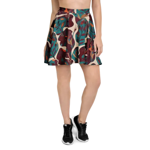 Ember Vine on a Skater Skirt