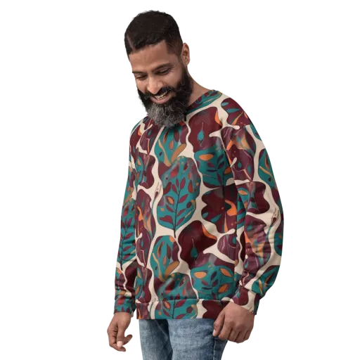 Ember Vine on a Sweatshirt
