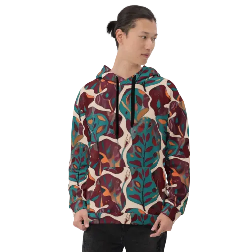 Ember Vine on a Hoodie
