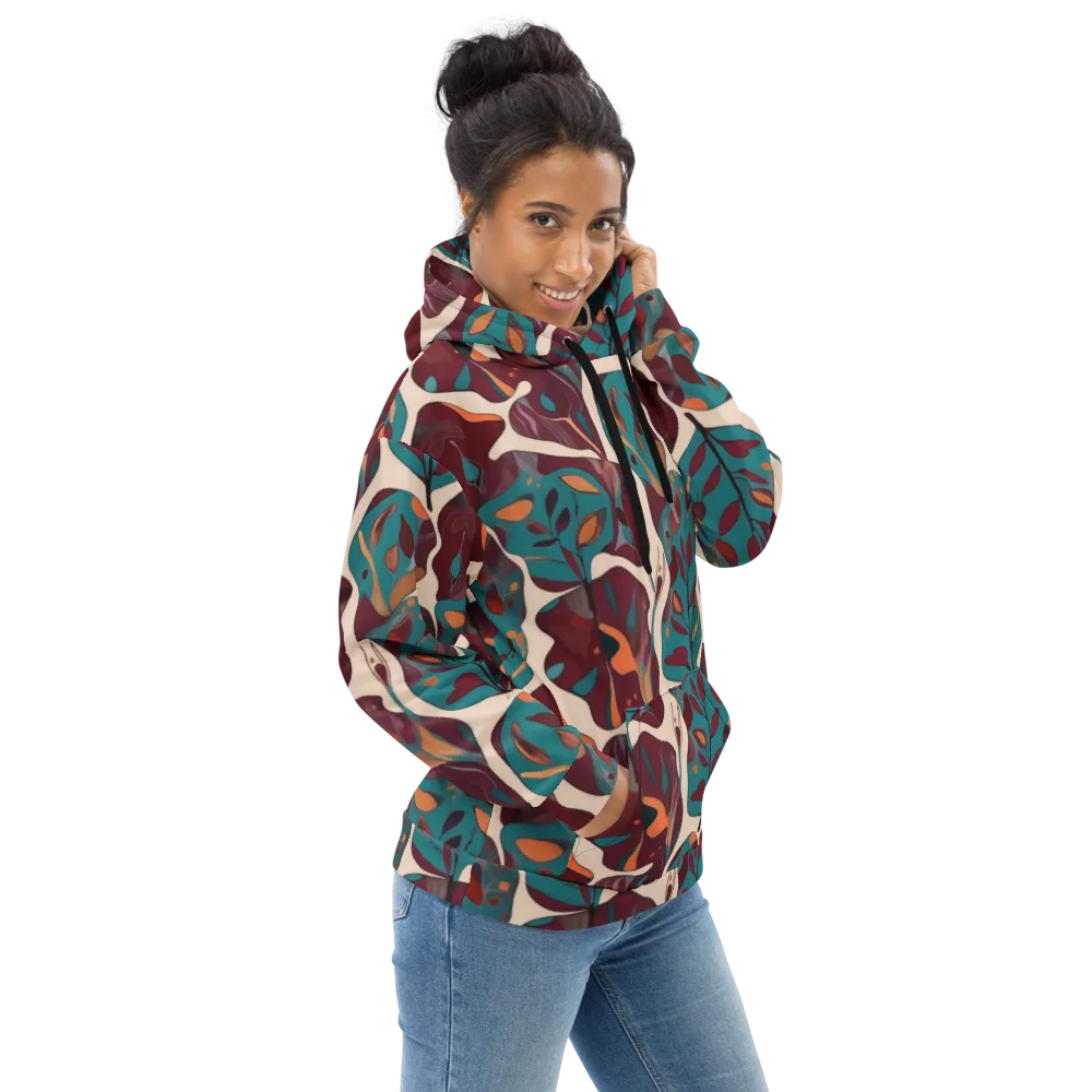 Ember Vine on Hoodie — Right