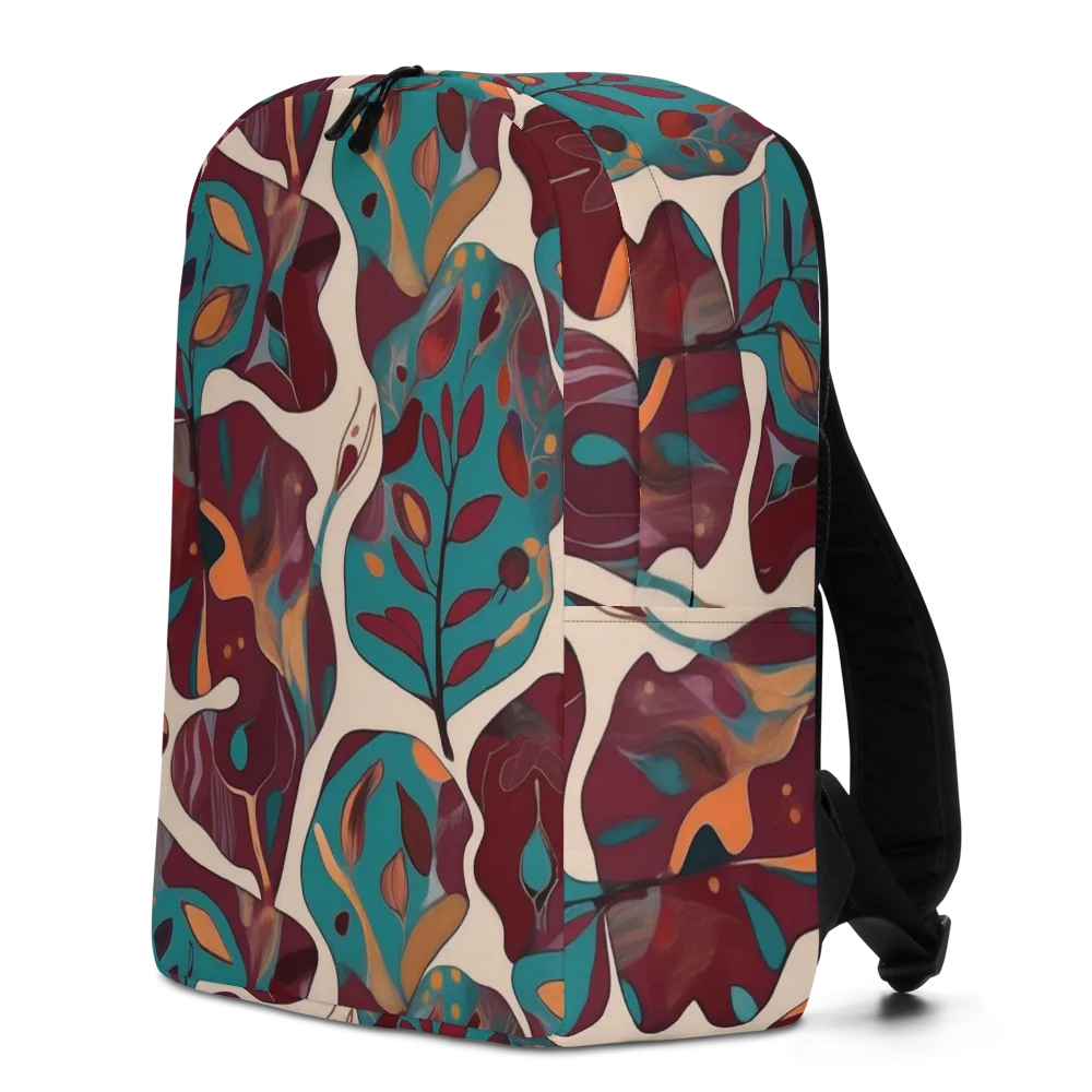 Ember Vine on Minimalist Backpack — Left