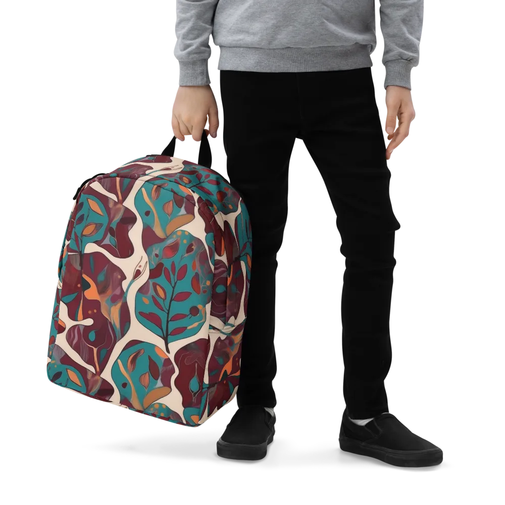 Ember Vine on Minimalist Backpack — Zoomed-in