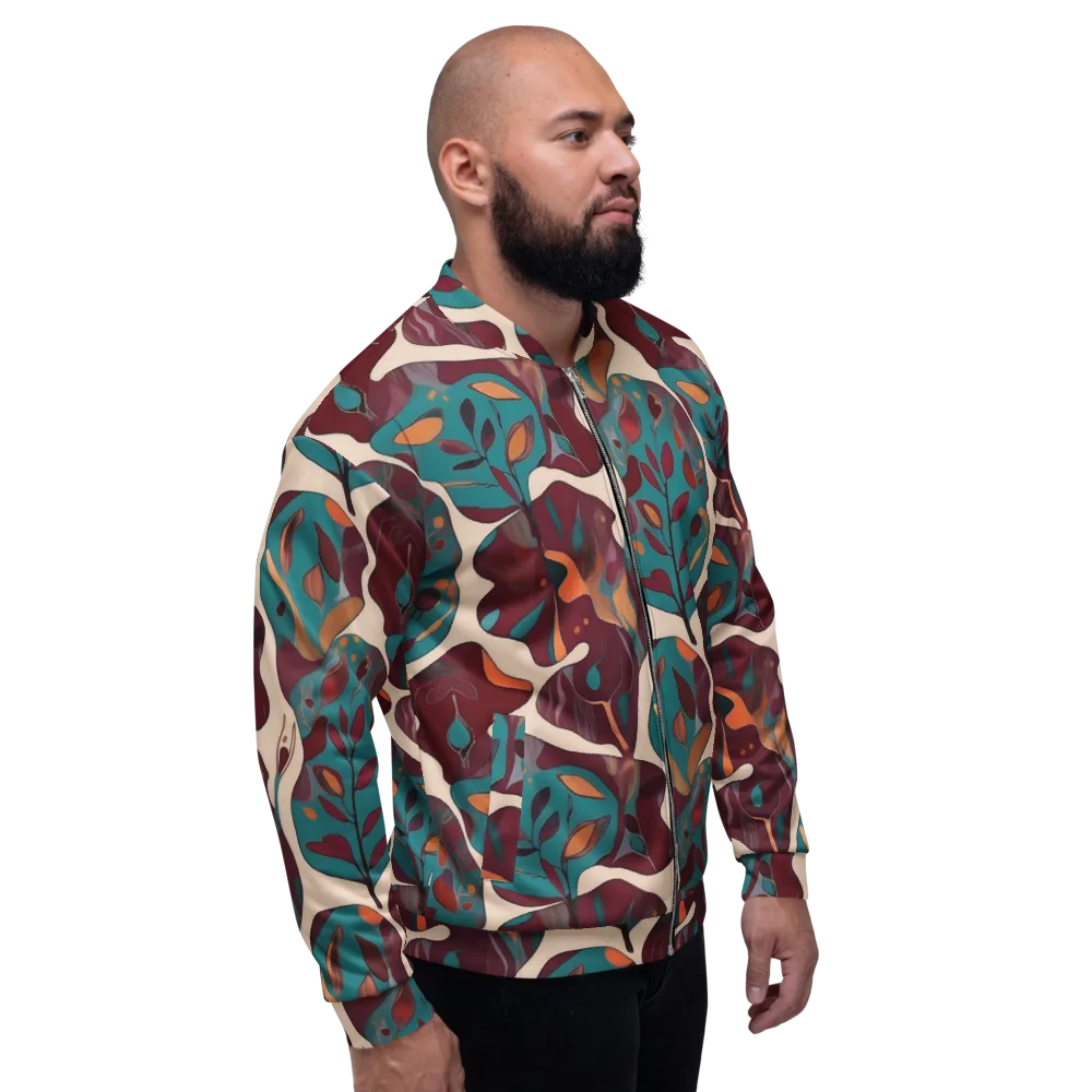 Ember Vine on Bomber Jacket — Right