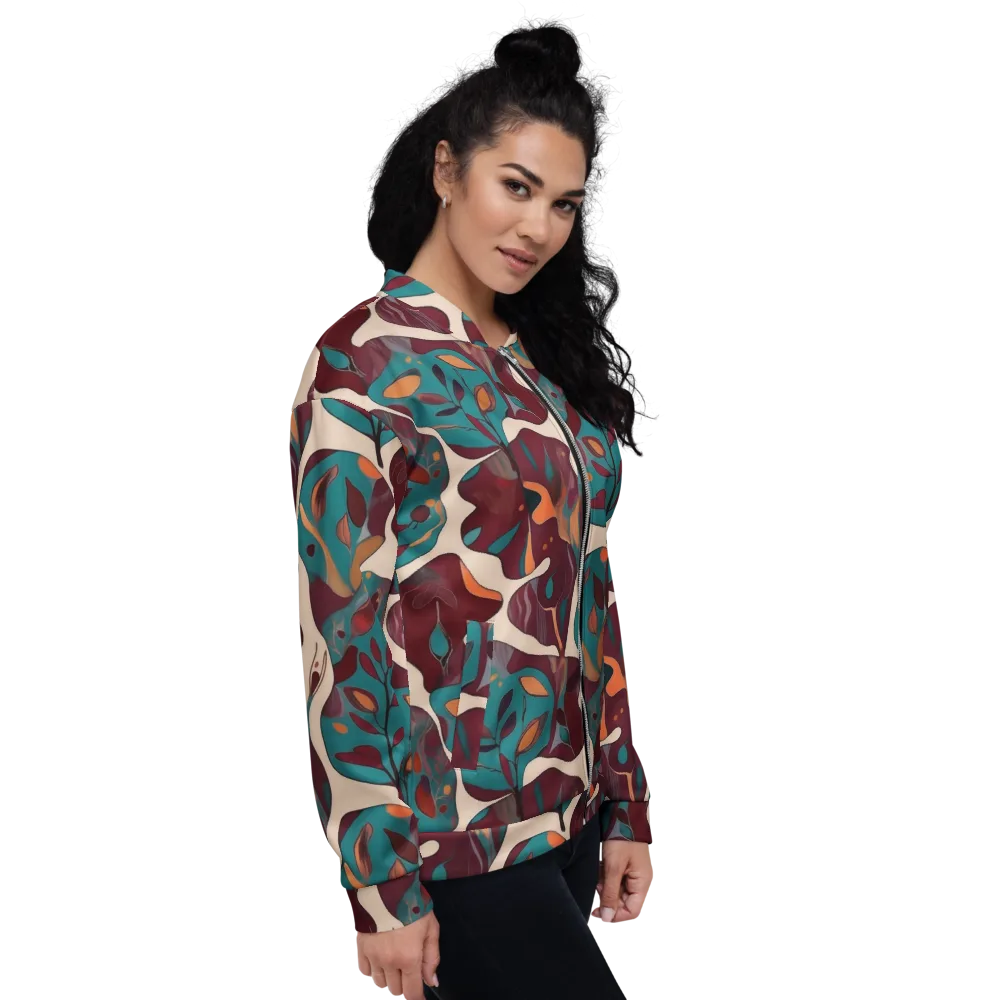 Ember Vine on Bomber Jacket — Right