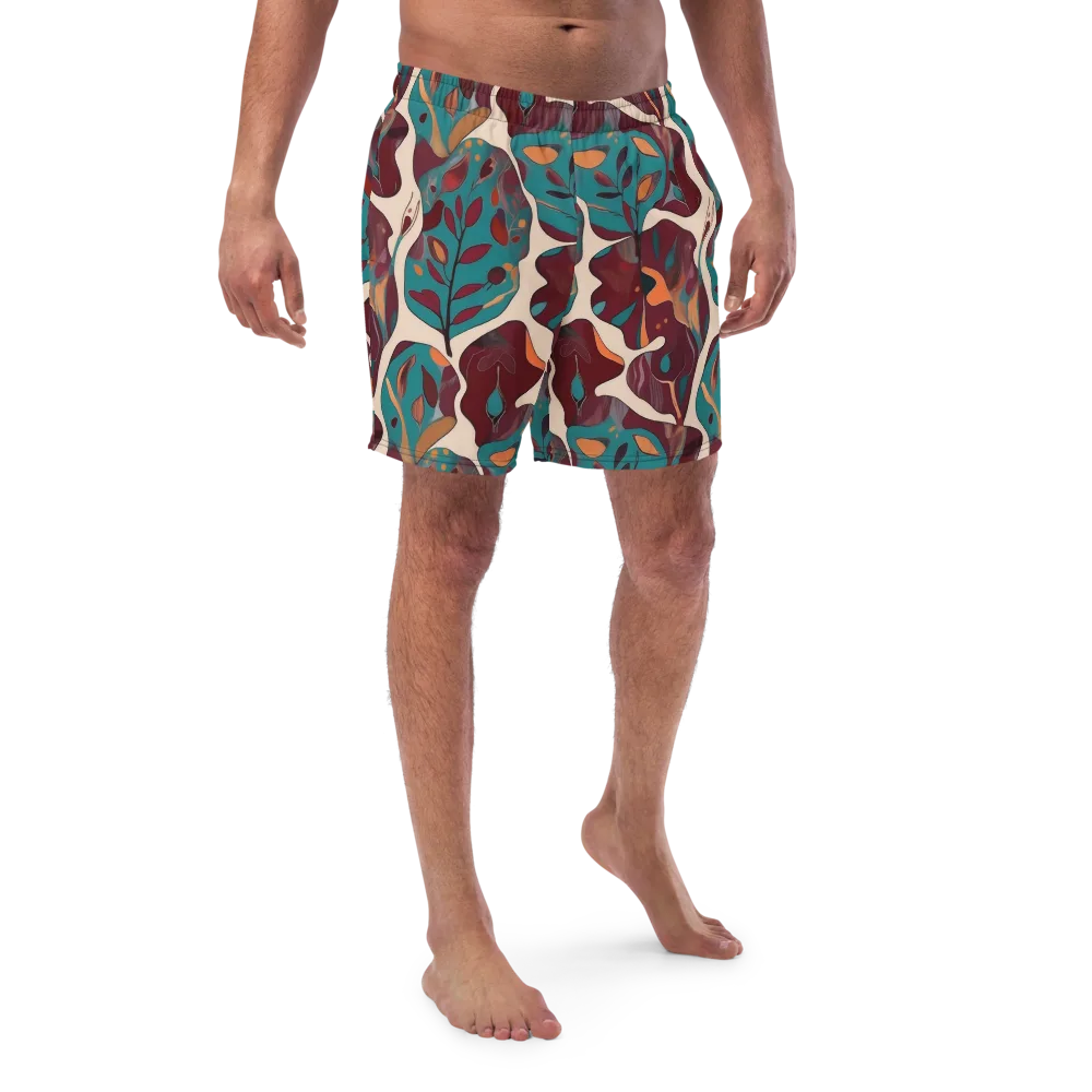 Ember Vine on Swim Trunks — Front