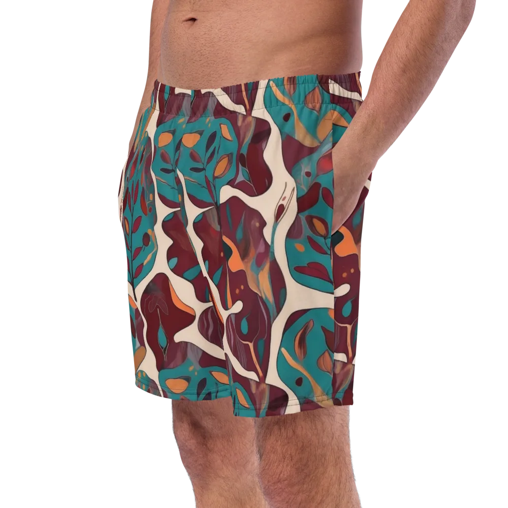 Ember Vine on Swim Trunks — Left Front