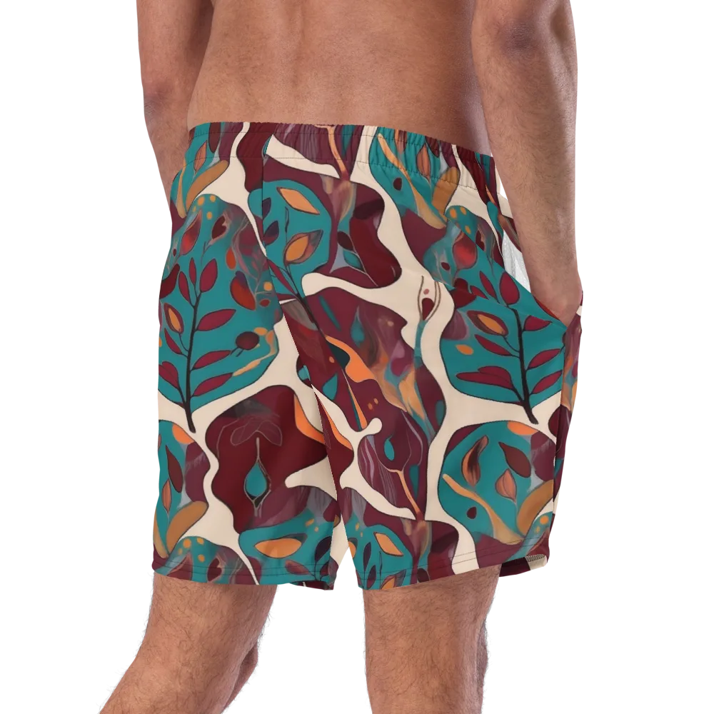 Ember Vine on Swim Trunks — Right Back