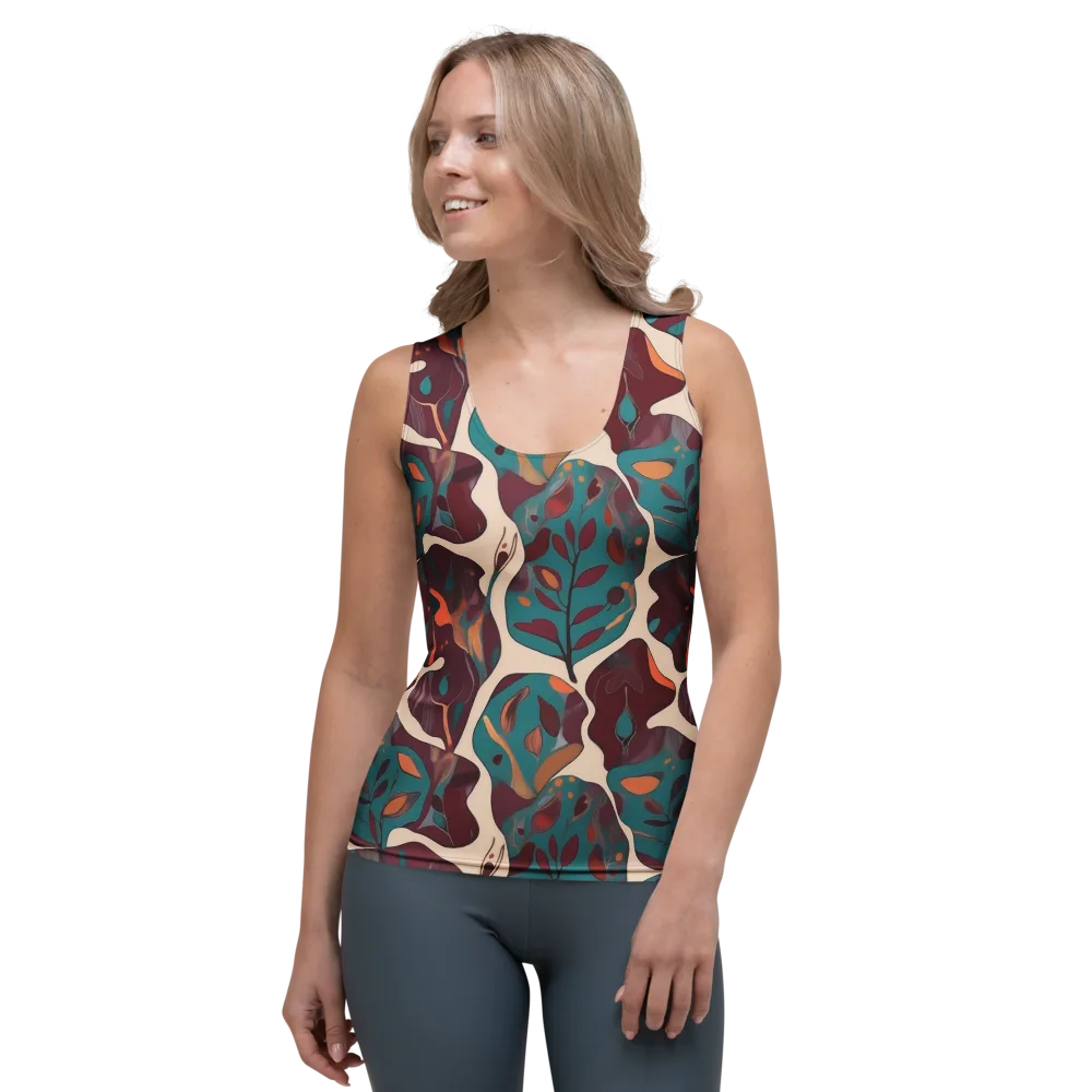 Ember Vine on Women's Tank Top — Front