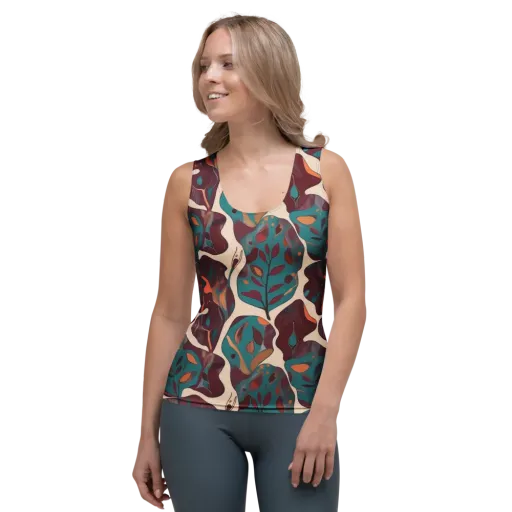 Ember Vine on a Women's Tank Top