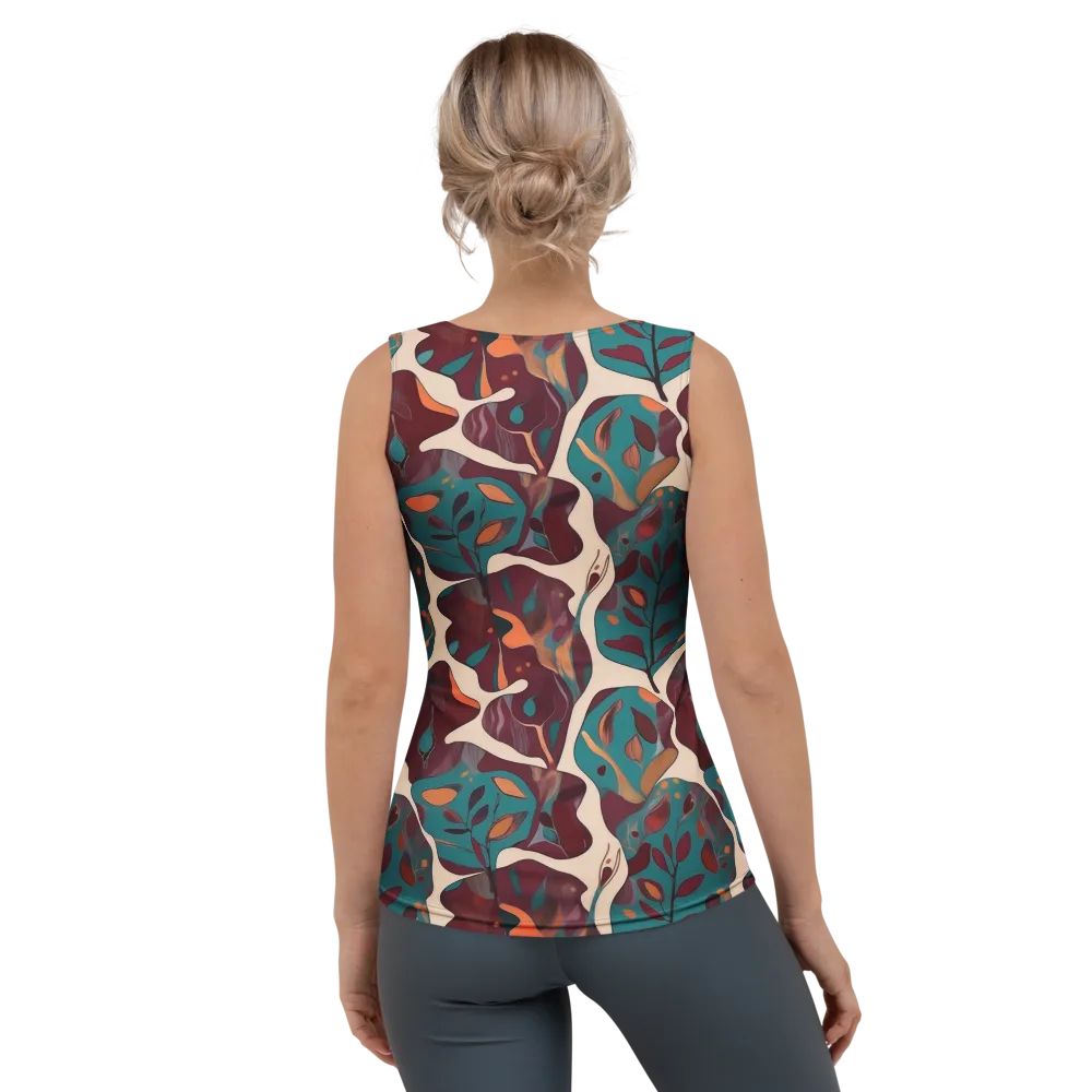 Ember Vine on Women's Tank Top — Back