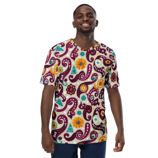 Morbida Botanica on a Men's Crew Neck T-Shirt
