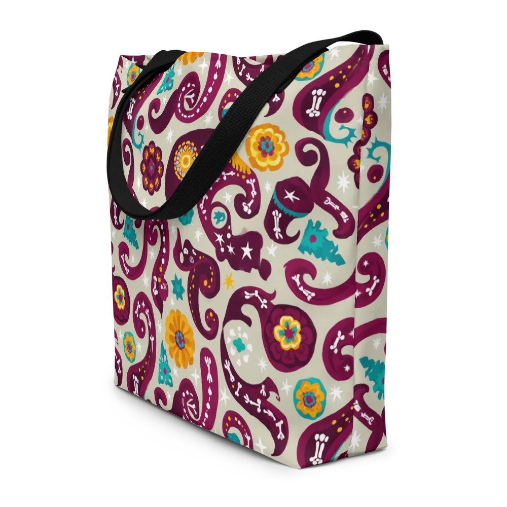 Morbida Botanica on Large Tote Bag W/ Pocket — Front