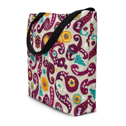 Morbida Botanica on a Large Tote Bag W/ Pocket